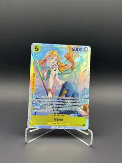 Nami EB03-053 SR SP Special Holo One Piece Card Game Bandai Heroines GEM MINT - Image 1