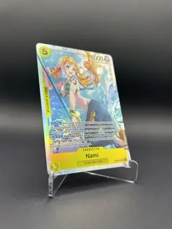 Nami EB03-053 SR SP Special Holo One Piece Card Game Bandai Heroines GEM MINT - Image 3