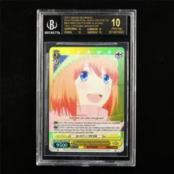BGS 10 PRISTINE 2021 Weiss Schwarz ENG Yotsuba Nakano 5HY/W83-TE61S SR - Image 1
