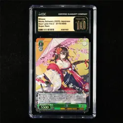CGC 10 Pristine 2025 Weiss Schwarz JPN Mikasa AZL/S119-060S SR - Image 1