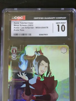 Weiss Schwarz Azula: Talented Sister Avatar: The Last Airbender GRADED 10 - Image 5