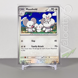 Pokemon TCG Card - Maushold 74/91 Uncommon | 2024 Paldean Fates | lightly played - Image 1