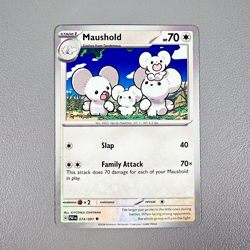Pokemon TCG Card - Maushold 74/91 Uncommon | 2024 Paldean Fates | lightly played - Image 2