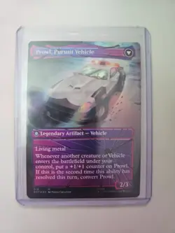 FOIL PROWL, STOIC STRATEGIST (SHATTERED GLASS) Transformer Magic MTG MINT CARD - Image 2