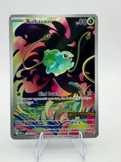 Bulbasaur - (Mega Evolution Stamped) 133/132 Miscellaneous Cards & Products Holo - Image 1