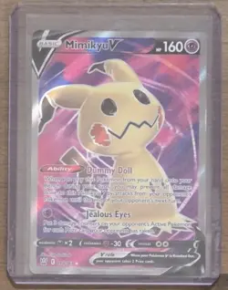 Mimikyu V - 148/163 - Pokemon Battle Styles Sword & Shield Full Art Rare Card NM - Image 1