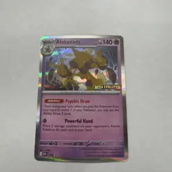 Alakazam - 003 ME: Mega Evolution Promo NM Pokemon Card TCG - Image 1