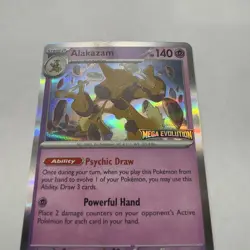 Alakazam - 003 ME: Mega Evolution Promo NM Pokemon Card TCG - Image 2