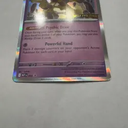 Alakazam - 003 ME: Mega Evolution Promo NM Pokemon Card TCG - Image 4