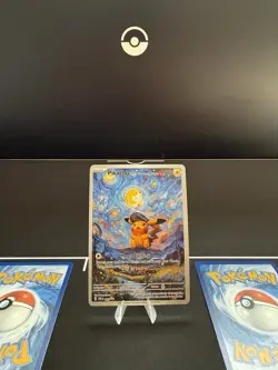 Pokemon Van Gogh - Mixed Art - Lot of 6 Cards! Pikachu, Snorlax, ... - Image 2