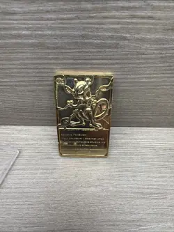 1999 Pokemon "Mewtwo" 23 Karat Gold Plated Special Edition Trading Card Collect - Image 4