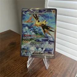 Pokemon Zapdos ex Ultra Rare Full Art Holo 200 HP Scarlet & Violet 151 Card - Image 1