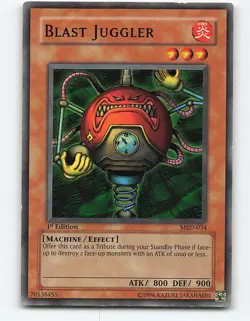 Blast Juggler #MRD-034 1st Edition Yugioh Card - Image 1