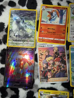 10 Card Lot Sword & Shield Silver Tempest Pokemon Cards Card US Seller - Image 2