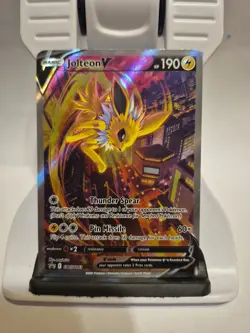 Pokemon Jolteon v SWSH Black Star Promo Holo Card SWSH183 - Image 1