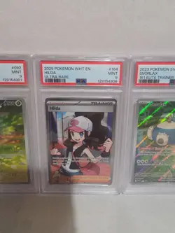 Reshiram ex 166/086 Sv: White Flare Holo Psa 8. Lot Of 5 Different Cards - Image 3