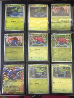 🔥 Phantasmal Flames 100% Complete Master Base Set 178 Cards + Binder - Image 1