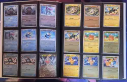 🔥 Phantasmal Flames 100% Complete Master Base Set 178 Cards + Binder - Image 4
