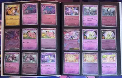 🔥 Phantasmal Flames 100% Complete Master Base Set 178 Cards + Binder - Image 5
