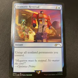MTG FOIL Dramatic Reversal Transformers Secret Lair - Secret Lair #1083 - Image 1