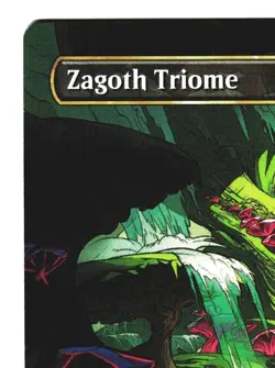 Magic The Gathering Ikoria IKO 2020 #313 Zagoth Triome FULL-ART SHOWCASE NM x1 - Image 2
