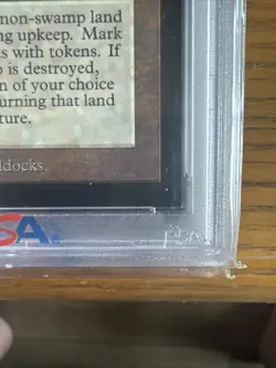 1993 MtG Magic: the Gathering: Cyclopean Tomb CE Rare WOTC PSA 8 - Image 4