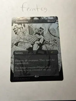 Magic the Gathering Damnation Rare Foil NM Spiderman Secret Lair Ships Same Day - Image 1