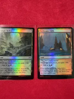 Foil Non Basic Lands - Tarkir: Dragonstorm TDM MTG Magic The Gathering NM - Image 2