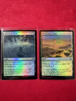 Foil Non Basic Lands - Tarkir: Dragonstorm TDM MTG Magic The Gathering NM - Image 3
