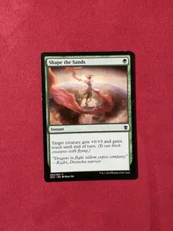 Shape The Sands - Dragons Of Tarkir DTK Magic The Gathering MTG #205 - Image 1