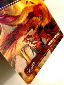 MTG Shivan Dragon BORDERLESS Secret Lair Drop Julie Bell 1709 NM - Image 4