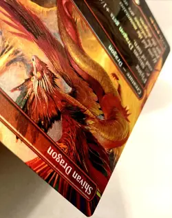 MTG Shivan Dragon BORDERLESS Secret Lair Drop Julie Bell 1709 NM - Image 5