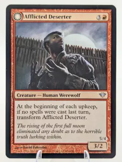 Afflicted DeserterWerewolf Ransacker | MTG DKA | EDH Werewolf Artifact Removal - Image 3