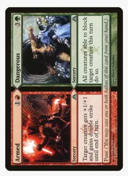 Armed \\ Dangerous | MTG DGM | Gruul Fuse Split Pump Lure EDH | LP - Image 1