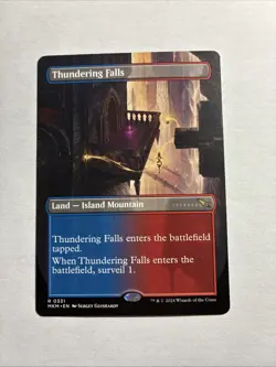 Thundering Falls (Borderless) - Murders at Karlov Manor MTG Plus Bonus Rare!!! - Image 1