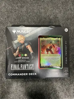 MTG Final Fantasy VII Commander Deck Limit Break, Box has Dents - Image 1