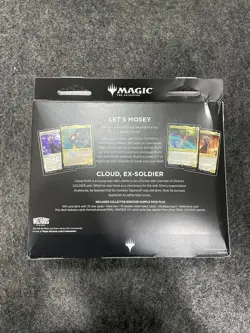 MTG Final Fantasy VII Commander Deck Limit Break, Box has Dents - Image 2