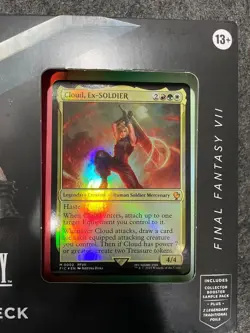 MTG Final Fantasy VII Commander Deck Limit Break, Box has Dents - Image 5