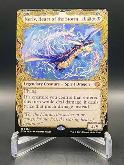 MTG Neriv, Heart of the Storm [Showcase] #0314 Mythic Tarkir: Dragonstorm NM/M - Image 1