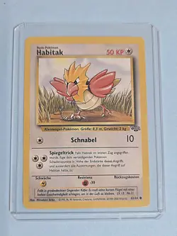 2000 Habitak (Spearow) 62/64 - Jungle Set - German - NM Pokemon TCG - WotC - Image 2