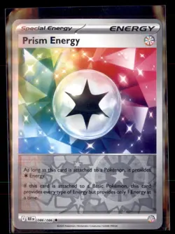 Pokemon Prism Energy Black Bolt BLK 086/086 Reverse Holo 2 Card Lot - Image 1