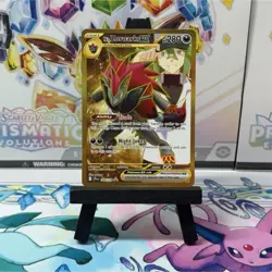 Pokemon TCG N's Zoroark EX Gold Full Art 189/159 Journey Together - Image 1
