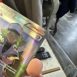 Pokemon: N (Supporter) No.105A/124 Alternate Art Full Art Promo Holo English - Image 4