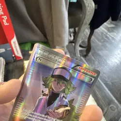 Pokemon: N (Supporter) No.105A/124 Alternate Art Full Art Promo Holo English - Image 5