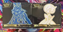 Pokemon Mega Evolution Pokemon Center Elite Trainer Box ETB Set of 2 Sealed - Image 1