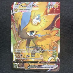 Pokemon Zeraora VMAX GG42/GG70 Crown Zenith Galarian Gallery Art Holo - Image 1