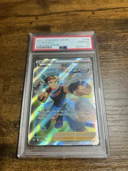 2021 Pokemon Sword & Shield Chilling Reign #188 Fa/Brawly Chilling Reign PSA 10 - Image 1