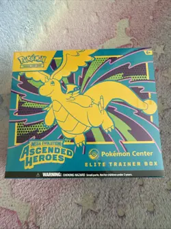 Ascended Heroes Pokemon Center Exclusive ETB Elite Trainer Box PKC Sealed New - Image 1