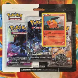 Pokemon Black & White Base 3 Pack Blister Booster Pack NEW Sealed 2011 - Image 1
