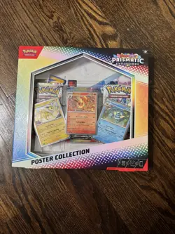 Pokemon Prismatic Evolutions Poster Collection New Sealed In Box - Image 1
